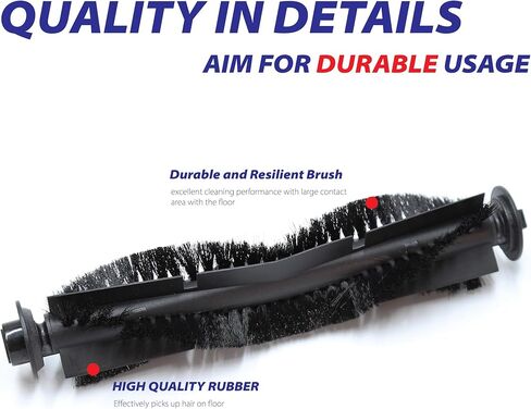 ملحقات مكنسة روبوت مناسبة لـ iHome Autovac Nova S1 2nd Gen/Nova S1 Pro، قطع غيار تناسب BObsweep Dustin/لUltraVision/لمكنسة Orb-i الذاتية الفارغة للروبوت (13PC-1roller4sidesweep8filter) in Kuwait