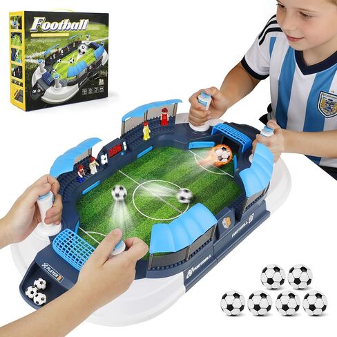 طاولة كرة قدم كبيرة لكأس العالم 2026 مع تسجيل تلقائي للأطفال لعبة كرة القدم 6 كرات كرة قدم صغيرة تفاعلية لعبة كرة القدم للأولاد والبنات من سن 3 إلى 12 هدية عيد ميلاد in Kuwait