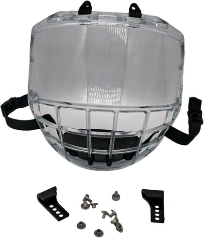 Menolana Ice Hockey Helmet Full Visor Anti Fog Replace Durability Anti Scratch Premium Professional Easy to Install Accessories in Kuwait