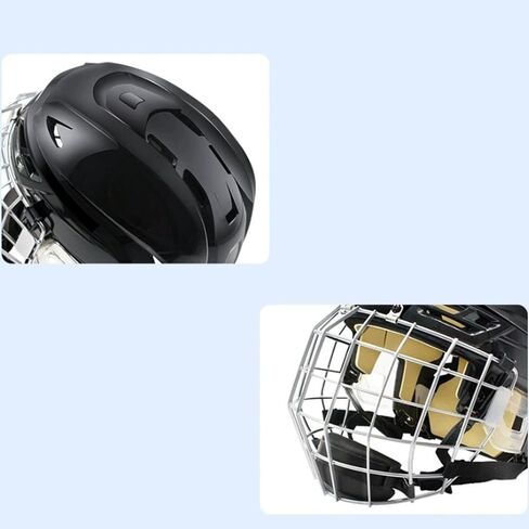 predolo Ice Hockey Headgear with Facemask for Training and Competition, XL in Kuwait