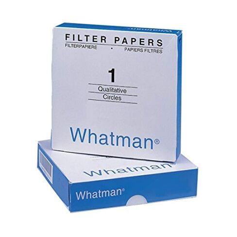 GE Whatman 1001-6508 Qualitative Filter Papers, Grade 1: 11 um, 10 mm, Paper (Pack of 500) in Kuwait