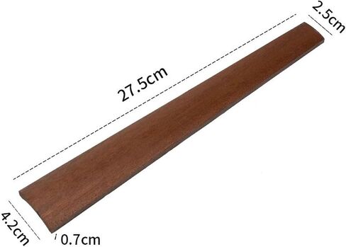 5 قطع من لوحة أصابع الكمان من خشب الورد لآلات الكمان بالحجم الكامل 4/4، قطع غيار Luthier DIY، ملحقات الكمان الاحترافية in Kuwait