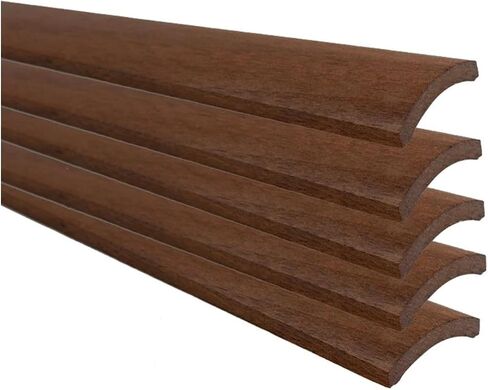 5 قطع من لوحة أصابع الكمان من خشب الورد لآلات الكمان بالحجم الكامل 4/4، قطع غيار Luthier DIY، ملحقات الكمان الاحترافية in Kuwait