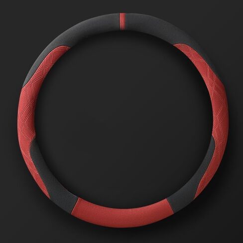 OUTMX Steering Wheel Cover Car for Hyundai Tucson NX4 / Hybrid/N-Line 2021 2022 2023 2024 Anti Slip Breathable Steering Wheel Cover Steering Wheel Cover Protective Interior Accessories in Kuwait