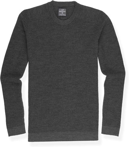 MERIWOOL Mens Knit Sweater - Merino Wool Sweater Men Long Sleeve Shirt in Kuwait
