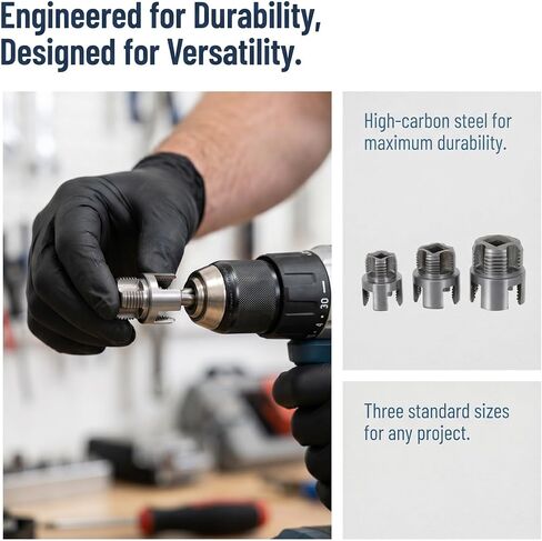Toyvian Pipe Thread Cutting Tool for Water Pipe Systems Internal External Threader Steel Construction with Seal Tape User-friendly and Portable for Quick Repairs and Home Projects in Kuwait