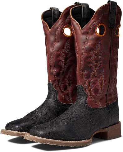 Laredo Mens Isaac Square Toe Casual Boots Mid Calf - Black, Brown in Kuwait
