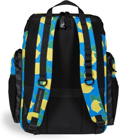 Arena One Go Backpack Swimmers Athletes Sports Gym Rucksack Multisport Daypack Large Size Training Gear Equipment Swim Bag for Men and Women, 45 Liters, Arena Lemons in Kuwait