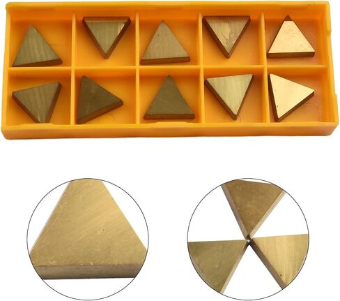 TPKN1603PDSKR YBC301 إدراجات كربيد لـ CT CNC شبه التشطيب والتشطيب الصلب الحديد الزهر قبضة عالية مقاومة قوية in Kuwait