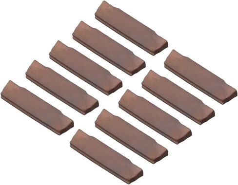 FABULETTA MGMN200-G LDA Carbide Inserts 2mm Grooving Parting Tool Kit للصلب الزهر الفولاذ المقاوم للصدأ الألومنيوم شبه التشطيب النهائي قبضة عالية مقاومة للاهتراء 16 × 4 × 2 مم 10 عبوات قطع in Kuwait