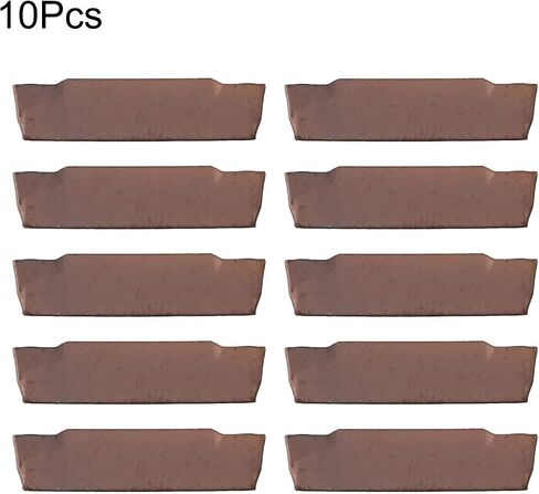 FABULETTA MGMN200-G LDA Carbide Inserts 2mm Grooving Parting Tool Kit للصلب الزهر الفولاذ المقاوم للصدأ الألومنيوم شبه التشطيب النهائي قبضة عالية مقاومة للاهتراء 16 × 4 × 2 مم 10 عبوات قطع in Kuwait