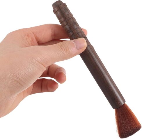 Healifty Soft Bristled Cleaning Brush for String Instruments and Erhu, Wooden Handle with Polyester Bristles, Gentle Cleaning Tool for Guitar, Violin, and Other Musical Instruments in Kuwait