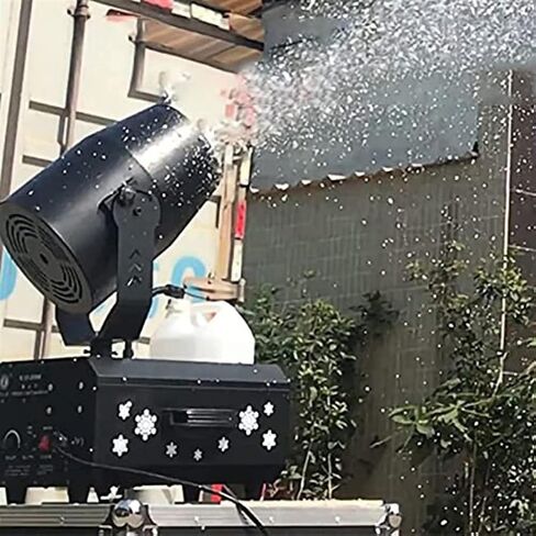 2000W Professional Snow Machine, 180° Snowflake Maker with Remote Control, Creates Falling Snow Effect, 3-5m Spray Distance for DJ Parties and Stages in Kuwait