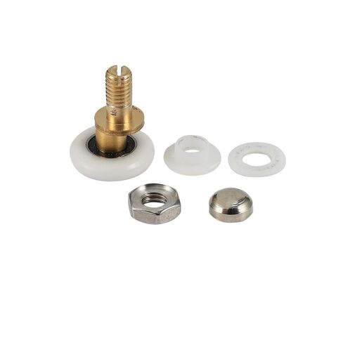 8 قطعة 25 مللي متر قطر دش باب منزلق من الزجاج عجلة معلقة الأسطوانة الحمام خزانة منزلقة البكرات غريب الأطوار in Kuwait
