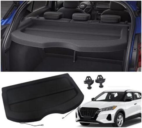 غطاء شحن Powerty لـ 2018-2024 Nissan Kicks غطاء صندوق السيارة وغطاء البضائع وغطاء حماية صندوق السيارة لملحقات 2018-2024 Kicks in Kuwait