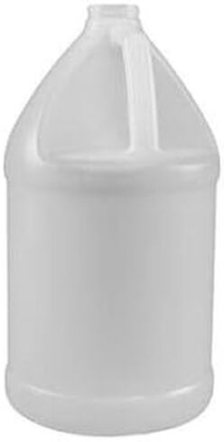(1,2,4)1-Gallon White Plastic Jugs with Secure White Screw-On Caps for Storage and Transport in Kuwait