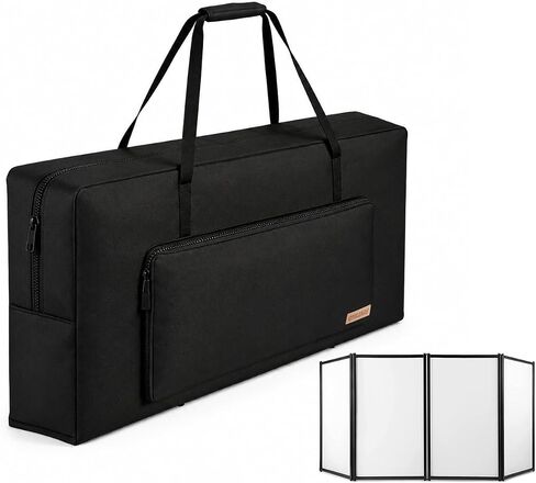 Heavy Duty DJ Facade Booth Carrying Bag,Water-resistant Portable DJ Facade Equipment Storage Bag 47"x5"x23.6"[Only Bag] in Kuwait