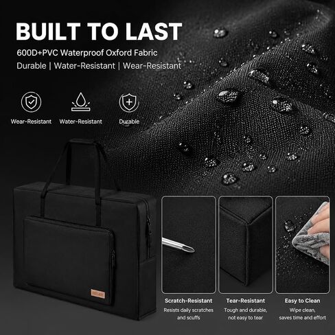 Heavy Duty DJ Facade Booth Carrying Bag,Water-resistant Portable DJ Facade Equipment Storage Bag 47"x5"x23.6"[Only Bag] in Kuwait