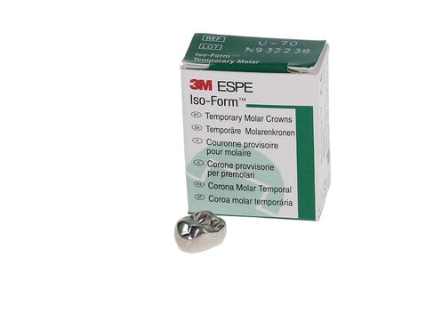 3M ESPE 3M-U70 ISO-Form Second Molar Crown، الجزء العلوي الأيمن (عبوة من 5) in Kuwait