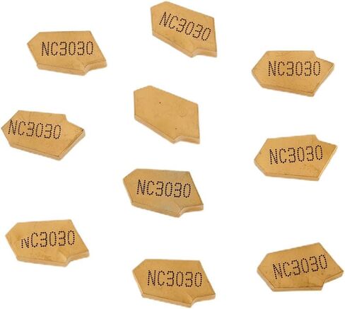 10 قطعة لـ CNC الحز فراق قطع إدراج SP300 NC3020 GTN-3 3 مللي متر عرض YBC251 شفرات كربيد الصلب لنصف التشطيب الذهب in Kuwait