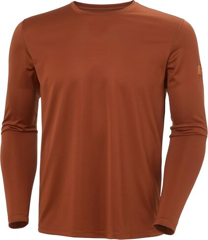 Helly Hansen Mens HH Tech Crew Long Sleeve 2.0 for Outdoor Adventures, Lightweight, Moisture-Wicking, UPF 50 Sun Protection in Kuwait