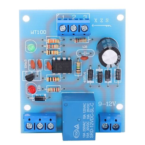 Water Level Controller Module 12VDC, Supports Automatic Water Pumping, Filling and Draining, Large Switch Capacity, Realization of When Pool is Short of Water in Kuwait