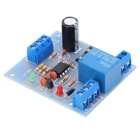 Water Level Controller Module 12VDC, Supports Automatic Water Pumping, Filling and Draining, Large Switch Capacity, Realization of When Pool is Short of Water in Kuwait