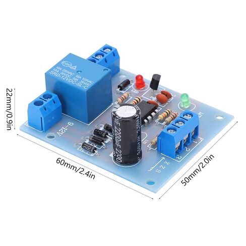Water Level Controller Module 12VDC, Supports Automatic Water Pumping, Filling and Draining, Large Switch Capacity, Realization of When Pool is Short of Water in Kuwait