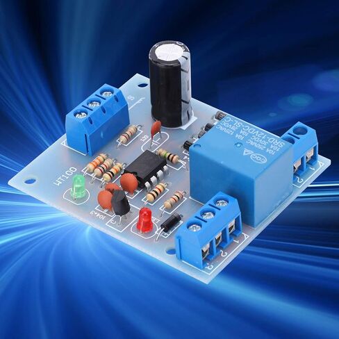 Water Level Controller Module 12VDC, Supports Automatic Water Pumping, Filling and Draining, Large Switch Capacity, Realization of When Pool is Short of Water in Kuwait