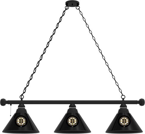 HBS Boston Bruins 3 Shade Billiard Light من شركة The Holland Bar Stool Co. in Kuwait