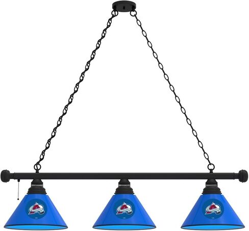 HBS Colorado Avalanche 3 Shade Billiard Light by The Holland Bar Stool Co. in Kuwait