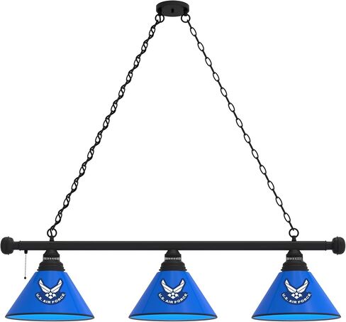 HBS U.S. Air Force 3 Shade Billiard Light by The Holland Bar Stool Co. in Kuwait