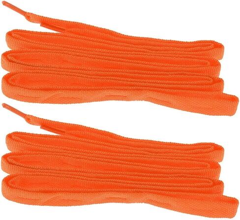 Pair Roller Skate Inline Skate Shoe Laces Shoelaces Skating Boots Part 180cm, Orange in Kuwait