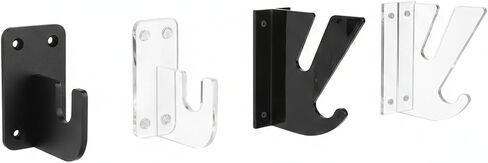 Acrylic Skateboard Wall Mount, Vertical Display Rack for Standard Decks, Space-Saving Storage for Bedroom or Living Room (1 PC) in Kuwait