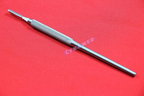 NEW 2PCS Scalpel Handle NO3 Round Pattern Premium German Crafts Dental Veterinary CYNAMED in Kuwait
