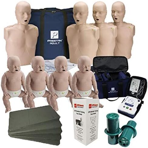 4 عبوات للكبار + 4 عبوات للرضع + 4 أجهزة تدريب فائقة + صمامات وأغطية للوجه من بريستان in Kuwait