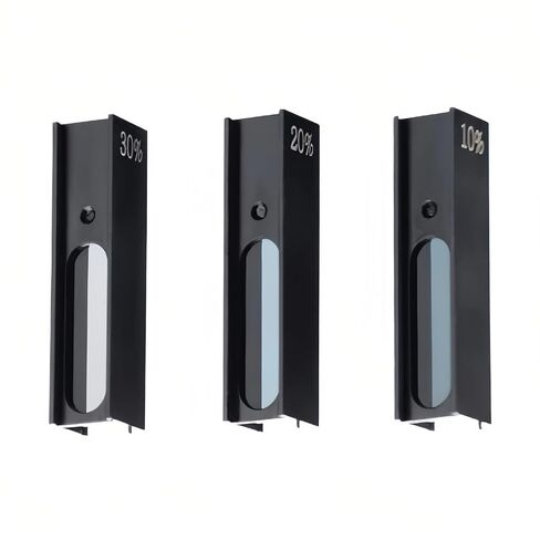 Neutral Transmittance Filter Set, UV-Visible Stray Light Standard Filters 10% 20% 30%, Spectrophotometer Calibration Kit with 220nm 360nm 420nm Wavelengths for Lab Equip 1pcs transmittance20% in Kuwait