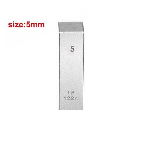 1pc 1mm 2mm 3mm 4mm 5mm 6mm 7mm 8mm 9mm 10mm Precision Steel Block Gauge Parallel Gauge Pin Block Measurement Lathe Tools Accurate Precision(1mm Block Gauge) in Kuwait