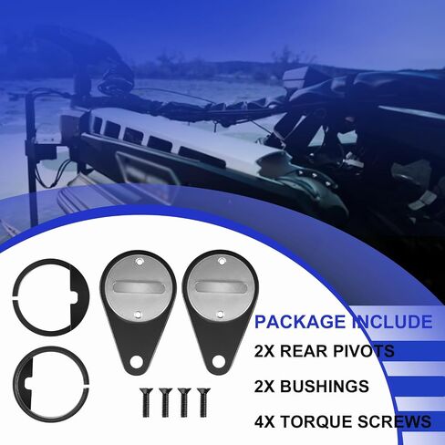 طقم المحور الخلفي - يزيل مشكلات الأقواس المزعجة والمفكوكة لمحركات التصيد Minn Kota Ultrex/Fortrex in Kuwait