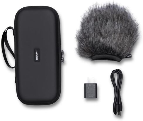 جهاز تسجيل Zoom H6studio سهل الاستخدام ذو 6 مسارات مع حزمة تسجيل عائمة 32 بت مع حزمة ملحقات APH-6s + محول بلوتوث BTA-1 + سماعات رأس + بطاقة ذاكرة 64 جيجابايت + 4 بطاريات AA + قطعة قماش (6 قطع) in Kuwait