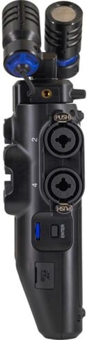جهاز تسجيل Zoom H6studio سهل الاستخدام ذو 6 مسارات مع حزمة تسجيل عائمة 32 بت مع حزمة ملحقات APH-6s + محول بلوتوث BTA-1 + بطاقة ذاكرة 64 جيجابايت + 4 بطاريات AA + قطعة قماش (6 قطع) in Kuwait