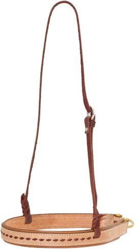 Wildfire Cowboy Tack Roughout Latigo Buckstitch Noseband in Kuwait