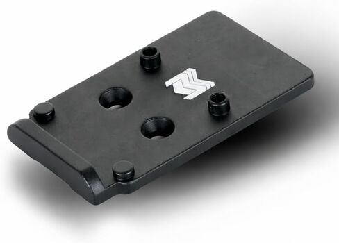 Monstrum 7075 Series RMR، 407C/507C، XR لوحة تركيب بصمة القدم لمسدسات غلوك الجاهزة للبصريات | لإصدار MOS كامل الحجم وصغير الحجم من الجيل 4/الجيل 5 | متوافق مع النقاط الحمراء لبصمة RMR/SRO in Kuwait