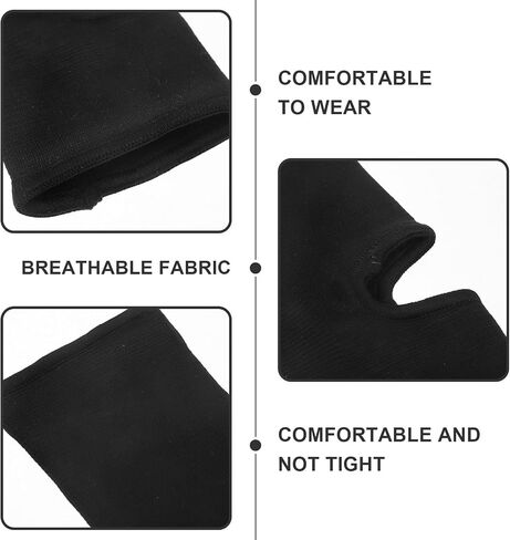 Zerodeko Breathable Ankle Protector Sleeve for Sports and Riding Bicycles Elastic Design Polyester Ankle Bracers for Elderly for Foot Support and Injury Prevention in Kuwait