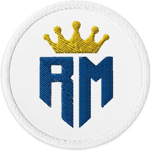 Madrid Champions Embroidered Soccer Patch, 1 Piece, Round, Sports-Fan Sleeve Patches, Patch in Kuwait