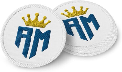 Madrid Champions Embroidered Soccer Patch, 1 Piece, Round, Sports-Fan Sleeve Patches, Patch in Kuwait