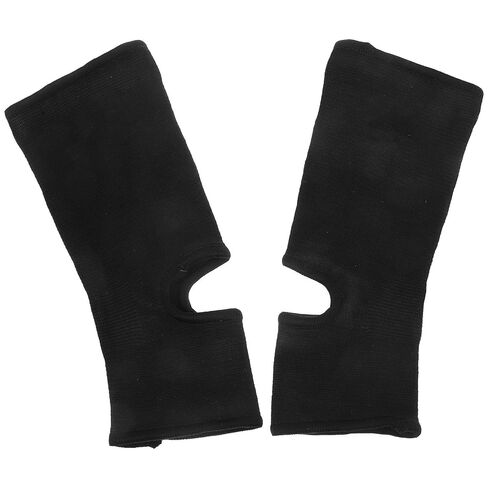 Breathable Elastic Ankle Sleeve for Sports and Riding Bicycles Black Polyester Ankle Wraps with Anti-wear Design for Swelling and Support in Kuwait