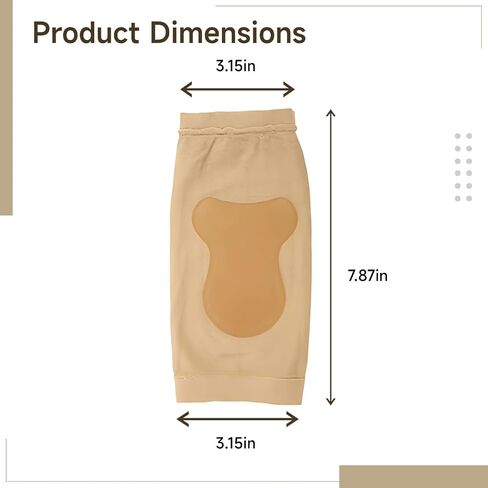 2 Pairs Padded Skate Sleeves, Lace Bite Gel Pads for Ice Skating Protection, SEBS Silicone Ankle Malleolar Sleeves, Men and Women in Kuwait