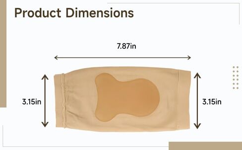2 Pairs Padded Skate Sleeves, Lace Bite Gel Pads for Ice Skating Protection, SEBS Silicone Ankle Malleolar Sleeves, Men and Women in Kuwait