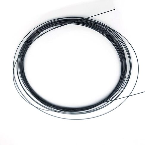Nitinol Shape Memory Wire - 1 Meter Black Pre-Trained Wire for Precision Applications and Hardware Parts(0.25mm) in Kuwait